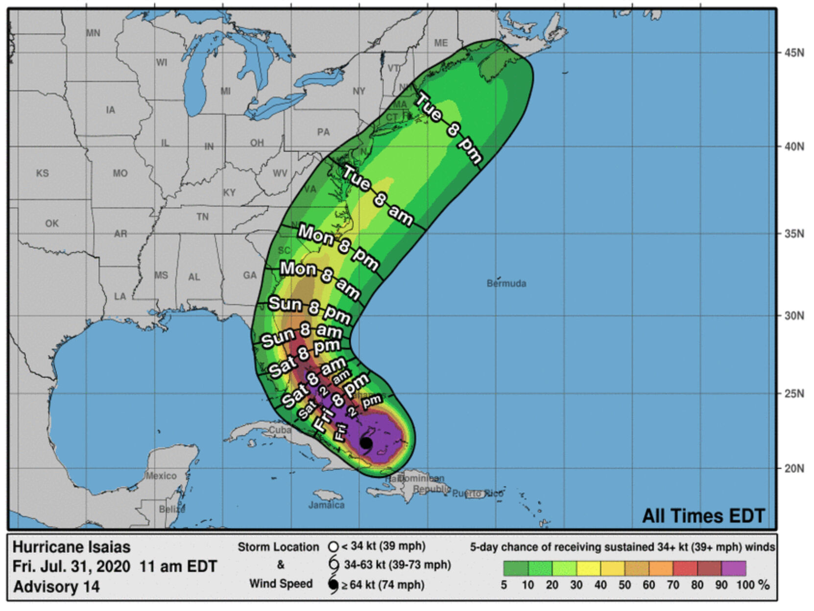 Hurricane Isaias